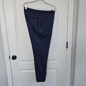 DKNY Black and Blue Trousers